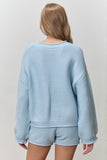 Crew Neck Knit Sweater