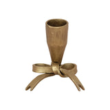 Cast Iron Bow Shaped Taper Holder