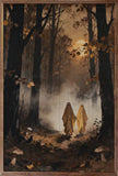 Two Ghosts Strolling The Timber 5x8