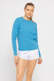 Pima Bliss Boyfriend Long Sleeve Top