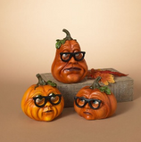 Resin Halloween Pumpkin Head