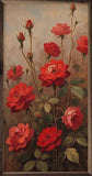Red Wild Roses - 8x16