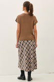 Campbell Plaid A-Line Skirt