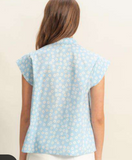 Ditsy Floral Print Top