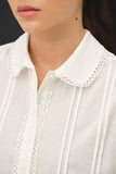 Cotton Voile Romantic Blouse