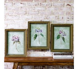 Hydrangea Prints, 3 Assorted