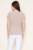 Cloudy Knit Peplum Top