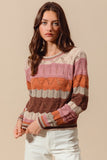 Multi Color Striped Sweater
