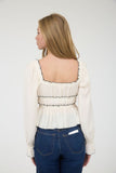 Ruffled Bow Top