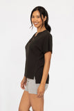 Cotton Henley Tee