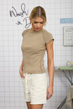 Raglan Sleeve Knit Top