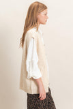 Button-Up Sweater Vest