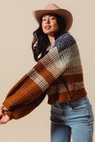 Multi Color Striped Sweater