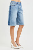 Slouchy Jorts With Shadow Wash