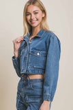 Cropped  Denim Jacket