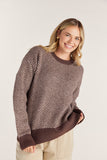 Herringbone Pattern Sweater