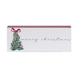 Mdf Rectangle Table Block Holiday Tree A