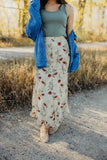 Floral Maxi Skirt