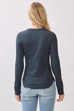 Ribbed Long Sleeve Top