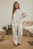 Washed Floral Sweatshirt