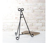 Black Triangle Back Easel