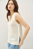 Varsity Style V-Neck Tank