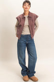 Mineral Wash Sleeveless Vest