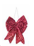 Small Velvet Sequin Bow Hang