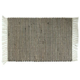 Jute/chindi Rug W/ Fringes