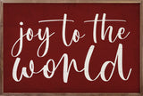 White Joy To The World Red