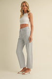 Striped Barrel Jeans