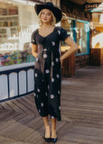 Polka Dot Midi Dress