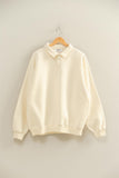 Oversized Fleece Polo