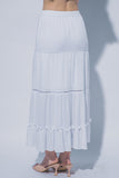 Tiered Maxi Skirt