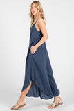 Woven Cami Strap Jumpsuit