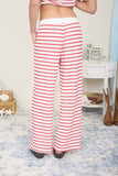 Textured Striped Lounge Pants