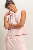Sleeveless Cotton Top