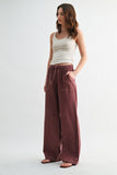High Rise Wide Leg Pants