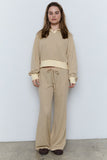 Striped Low Rise Pants