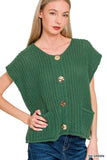 Four Button Sweater Vest