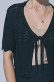 Tie-Front Cardigan