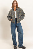 Camouflage Zip-Up Jacket