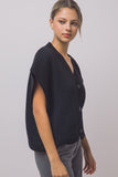 Oversized Cardigan Vest