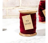 Darl Red Velvet Ribbon Spool
