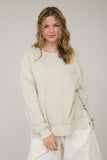 Washed Crewneck Top