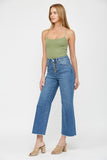 Wide Leg Cropped Jeans