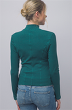 Mock Neck Long Sleeve Top