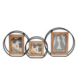 Photo Frame In Metal Ring