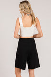 Twill Bermuda Shorts