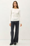 Basic Boat Neck Top